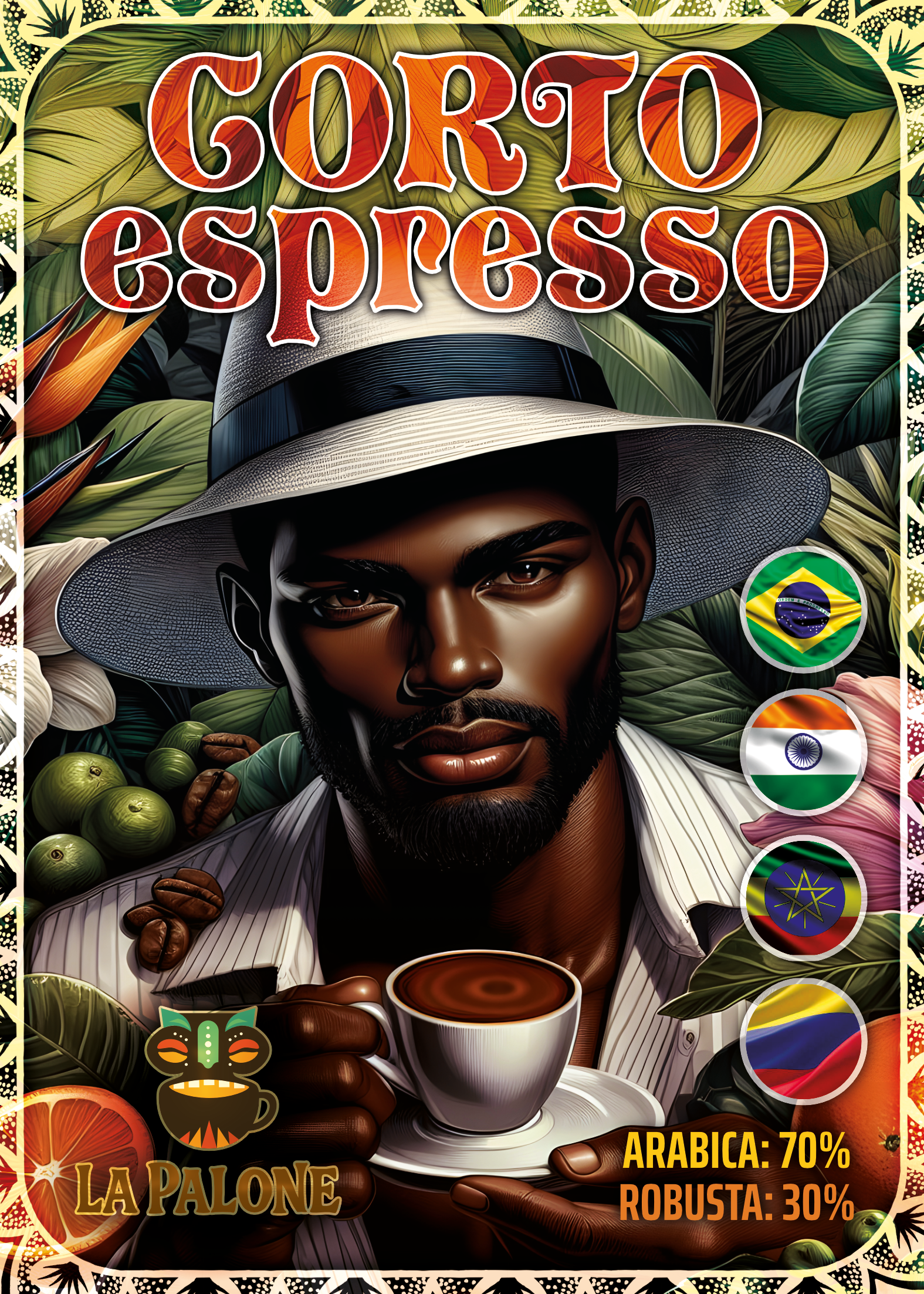 Kawa ziarnista CORTO ESPRESSO 70% Arabica 30% Robusta - obrazek 2