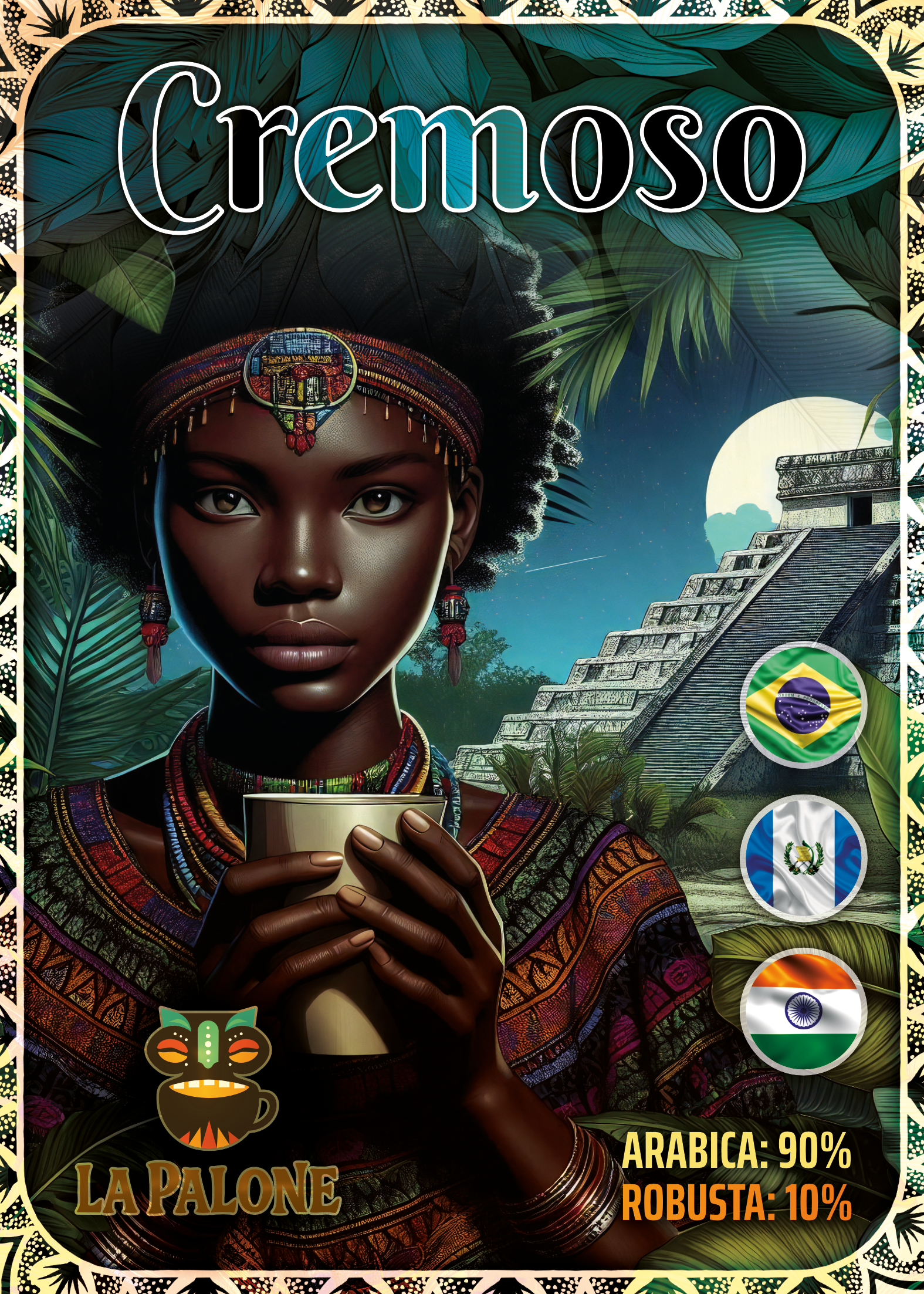 Kawa ziarnista CREMOSO 90% Arabica 10% Robusta - obrazek 2